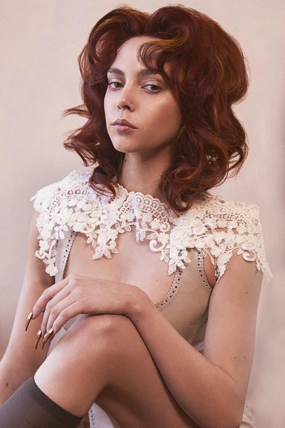 Copper Voluminous Hair - Eunji Kim - Afterglow Collection